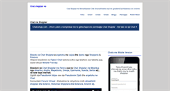 Desktop Screenshot of chatoshqip.com